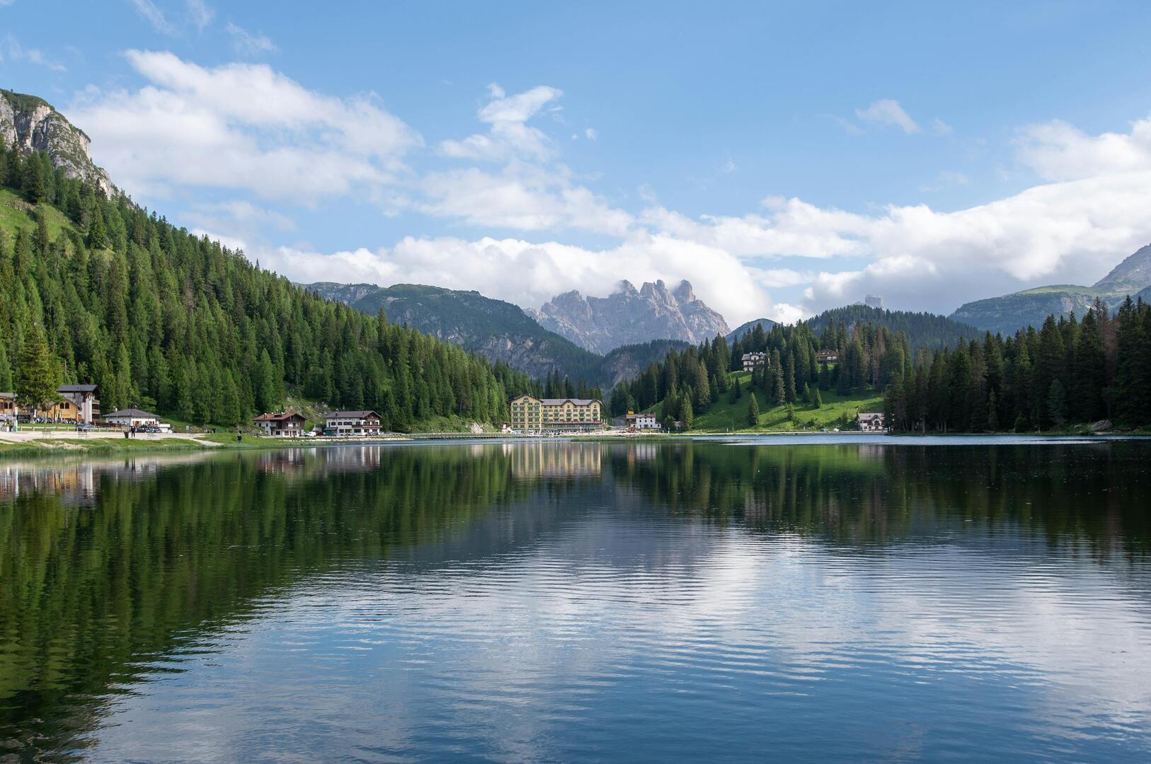Dolomites Cortina d'Ampezzo Lake Misurina