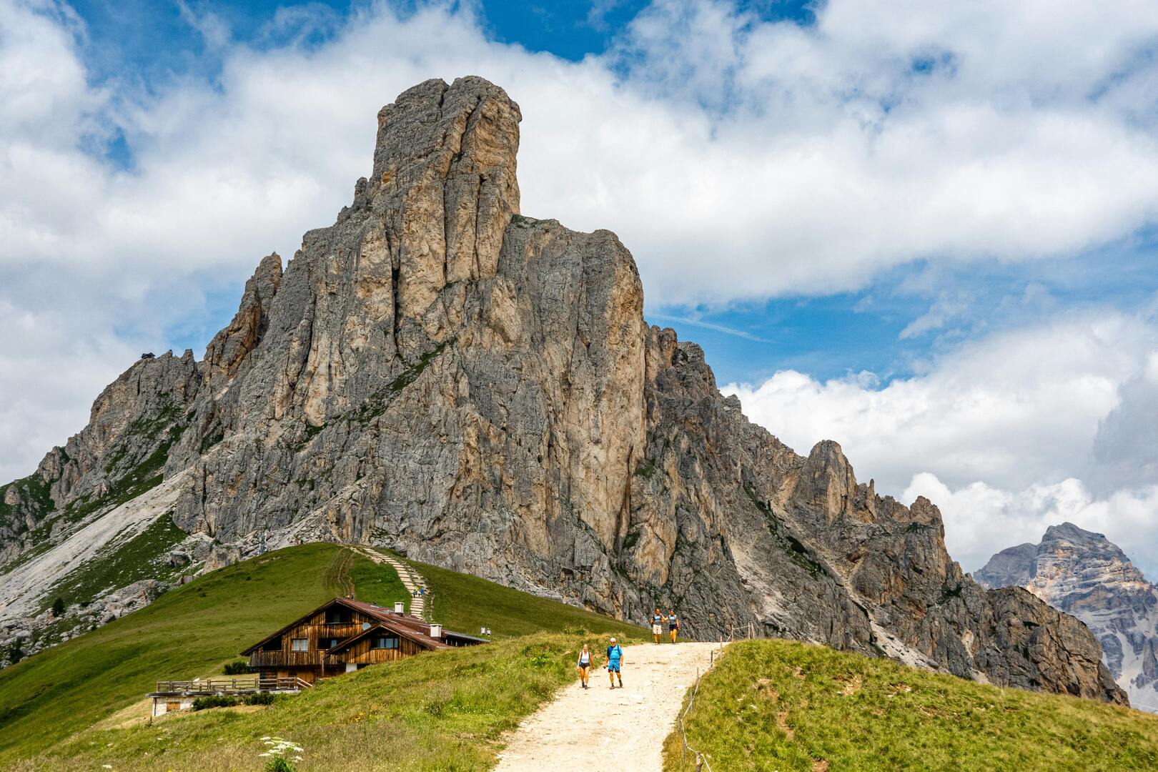 Alpine Hiking Trail Dolomites