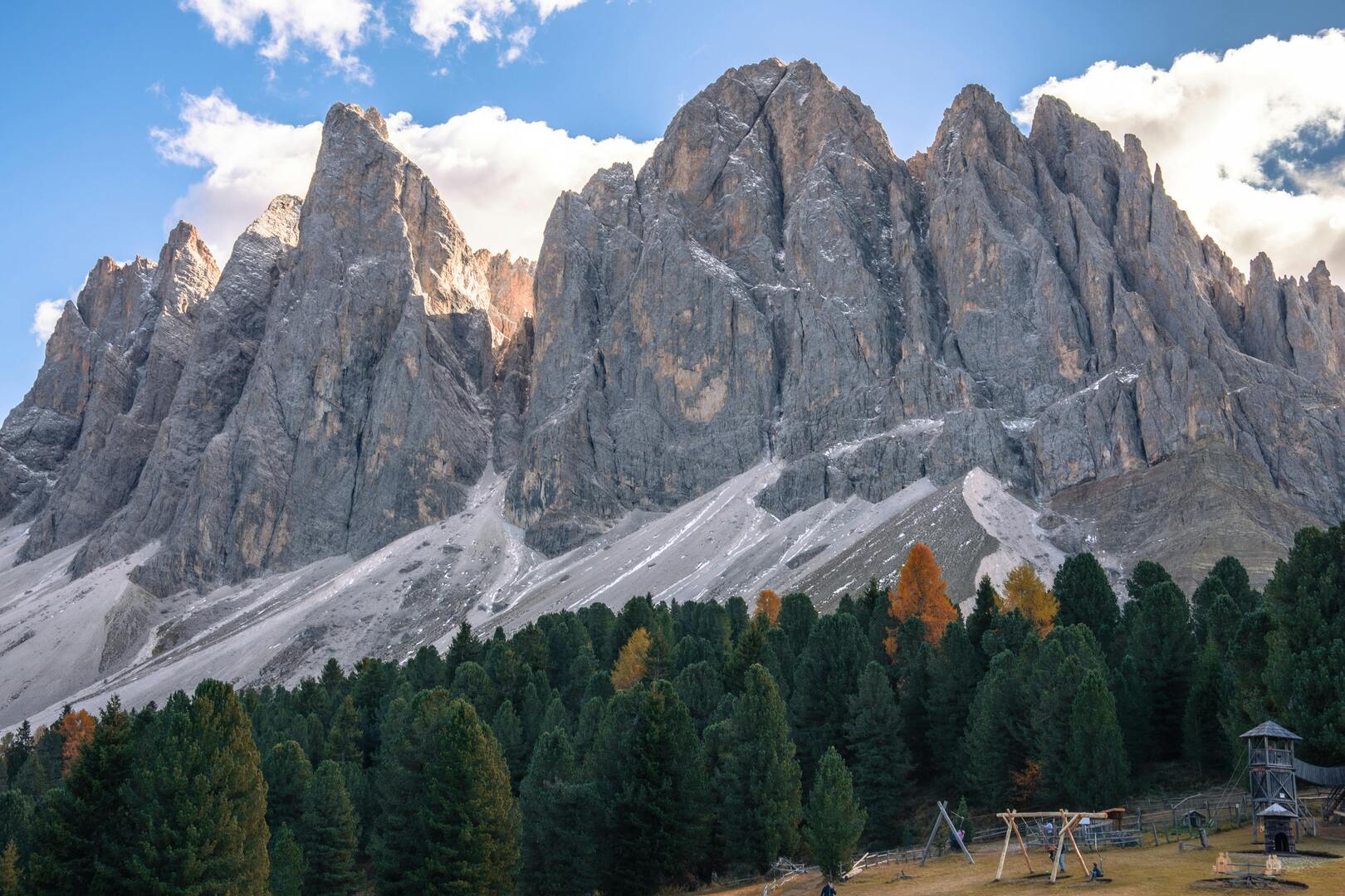 Dolomites Mountain Peaks Italian Alps